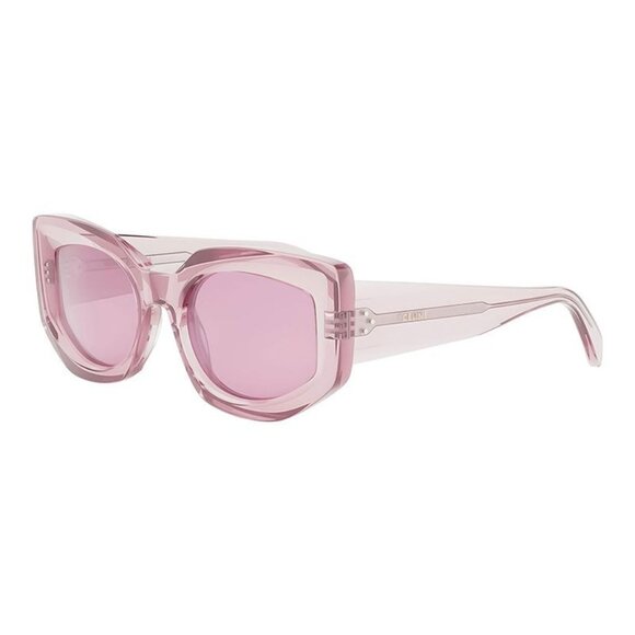 NWT CELINE WOMEN SUNGLASSES PINK EYEWEAR - Picture 1 of 3